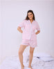 Printed Braless Cotton Nightsuit for Women