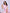 Pink & White Striped Cotton Satin Braless Nightsuit