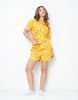 Honeybee Print Cotton Braless Nightsuit