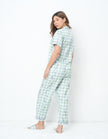Vervain Printed Cotton Braless Nightsuit for women