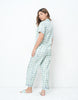 Vervain Printed Cotton Braless Nightsuit for women